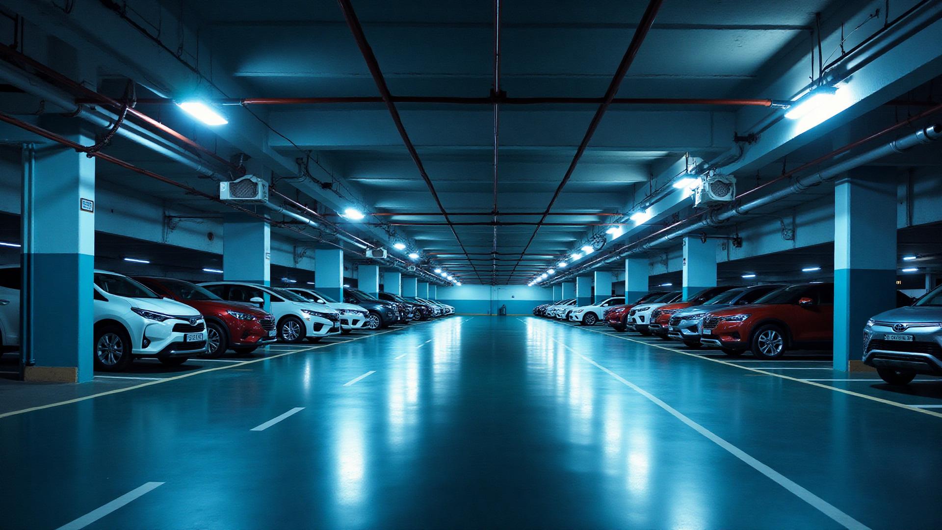 Modern parking facility